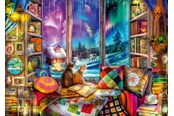 Puslespil - Ravensburger The Winter Reading Nook 1000p - 12001585