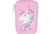 Skoletilbehør - Tinka PENALHUS DOBBELT UNICORN ROSA COOL SCHOOL - 8-804713