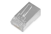 Netværkskabel - DIGITUS network connector - clear - Sølv - AK-219603-100