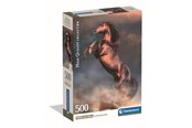 Puslespil - Clementoni 500 pcs CB HQC Wild Red Stallion Floor - 35595