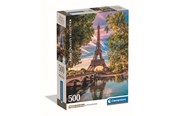 Puslespil - Clementoni Jigsaw Puzzle Along the Seine 500pcs. Floor - 35598