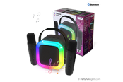 Musik - Party Funlight Duo Karaoke Party Speaker W/ 2 x Mics - 605609