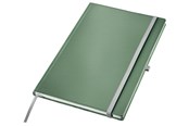 Blokke, Formularer & Notesbøger - Leitz Style notesbog A4 kvadreret med hardcover, grøn - 44761053