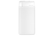Powerbank - Forever TB-100M 10.000 mAh Powerbank White Powerbank - Hvid - 10000 mAh - GSM099223