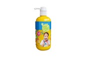Kreativt Legetøj - Natural Face & Finger Paint Yellow 1000ml Bottle Dispenser - 109006