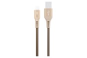 USB kabel - GreyLime Braided USB-A to Lightning Cable Beige 3 m - C21AL3M02