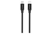 USB kabel - GreyLime Braided USB-C to USB-C Cable Black 2 m - C21CC2M04