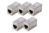 Netværkskabel - DIGITUS network coupler - Sølv - AT-AG-8-8-C6S-5
