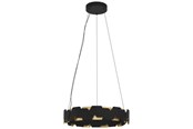 Lamper - EGLO Stars of Light ALTAGRACIA pendel Ø600 8400lm sort/guldfarvet - 390031