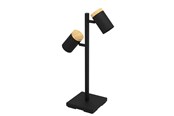 Lamper - EGLO Stars of Light CARTAGENA bordlampe GU10 H445 sort/eg FSC - 390069