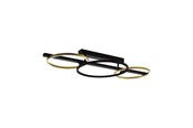 Lamper - EGLO Stars of Light LANACERA loftlampe sort/guld - 390086