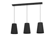 Lamper - EGLO Stars of Light PETROSA pendel 3xE27 Ø280 sort - 390133