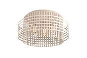 Lamper - EGLO Stars of Light OLTAMAR loftlampe 3xE27 Ø480 sort/nød - 390144