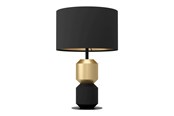 Lamper - EGLO Stars of Light LAURIGNANO bordlampe E27 H490 sort/guld - 390188