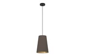 Lamper - EGLO Stars of Light PETROSA pendel E27 Ø280 cappuccino/messing - 390195