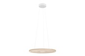 Lamper - EGLO Stars of Light DEHESA pendel Ø610 36W 4000K dæmpbar hvid/bambus - 390297