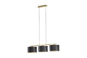 Lamper - EGLO Stars of Light DOLORITA langbordspendel 3L sort/guld - 39225