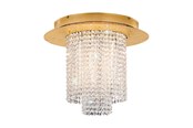 Lamper - EGLO Stars of Light VILALONES loftlampe guld/krystal - 39398