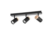 Lamper - EGLO Stars of Light CARTAGENA spotskinne 3xGU10 sort/eg FSC - 39648