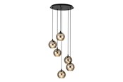 Lamper - EGLO Stars of Light LEMORIETA klyngependel 6xE27 Ø570 guld - 39687