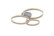 Lamper - EGLO Stars of Light CARDINARO loftlampe 4320lm DÆMPB 730x550 brun/hvid - 39895
