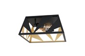 Lamper - EGLO Stars of Light TABLONCITO loftlampe 2xE27 L395 sort/guld - 39903