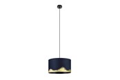 Lamper - EGLO Stars of Light CASUARITA pendel E27 Ø380 blå/guld - 39973