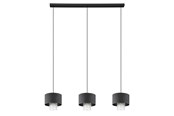 Lamper - EGLO Stars of Light SAPUARA langbordspendel 3xE27 L1240 sort/klar - 39978