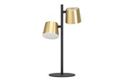 Lamper - EGLO Stars of Light ALTAMIRA bordlampe sort/børstet messing - 39986