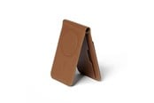 Mobil - Andet Tilbehør - Mujjo Magsafe Wallet Stand in Luxurious Velore Leather - Tan - MUJJO-WS-001-TN