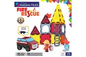 Konstruktionslegetøj - Magna-Tiles Brand- og redningsstation 27 dele - 90360