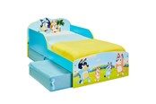 Børneværelse - Bluey Kids Toddler Bed with Storage Drawers - 10007
