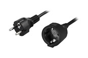 Strømkabel (ekstern) - Deltaco DEL-112S - power extension cable - power CEE 7/7 to CEE 7/4 - 3 m - DEL-112S