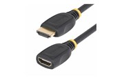 Skærmkabel - StarTech.com 3.3ft HDMI 2.0 Extension Cable 4K 60Hz M/F - HDMI extension cable - 1 m - HD2MF3FL