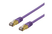 Netværkskabel - Deltaco patch cable - 2 m - purple - Lilla - 2m - SFTP-62PAH