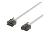 Netværkskabel - Deltaco patch cable - 1 m - grey - Grå - 1m - UUTP-2020