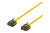 Netværkskabel - Deltaco patch cable - 1 m - yellow - Gul - 1m - UUTP-2023