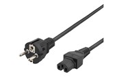 Strømkabel (intern) - Deltaco - power cable - power CEE 7/7 to IEC 60320 C15 - 3 m - DEL-117C
