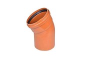 Afløb - Wavin PVC bøjning 30° 315mm - 550522