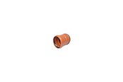 Afløb - Wavin PVC dobbelt stikmuffe 250 mm - 550205