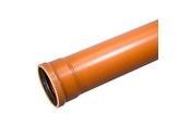 Afløb - Wavin PVC kloakrør 110X2000mm SN8 EN1401 - 517206