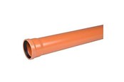 Afløb - Wavin PVC kloakrør 160x1000mm SN8 EN1401 - 517215