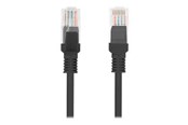 Netværkskabel - Lanberg patch cable - 15 m - RAL 9004 black - Sort - 15m - PCU6-10CC-1500-BK