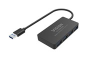USB hub - Vision - hub - 4 ports USB hub - USB 3.2 - 4 ports - Sort - TC-USBHUB4P