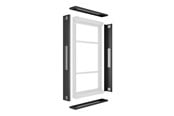 Vægbeslag, AV-Beslag & AV-Møbler - Multibrackets M mounting component - for digital signage LCD panel - black - Max 63 kg - recommended for 55" - 7350105219191