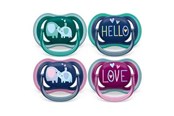 Baby Udstyr - Philips Avent ultra air sut 2 pcs - assorted - SCF349/19