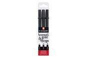 Kreativt Legetøj - Sakura Pigma Calligraphy Set 3 pcs. - POXSDKC349