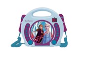 Musik - Frozen Portable CD player with 2 Sing Along microp - 80097