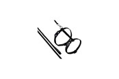 Katte - FLAMINGO - Ziggi Cat harness with line - Black - 5415245135106