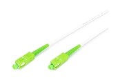 Netværkskabel - DIGITUS patch cable - 1 m - white - Hvid - 1m - DK-2922A-01-SCA-SX